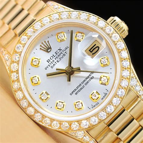 gold rolex replica|pre owned women's rolex.